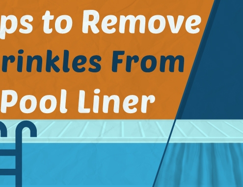 How to remove wrinkles from pool line