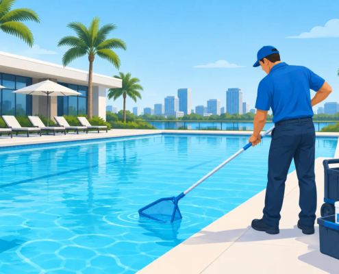 Commercial Pool Maintenance Orlando That Works