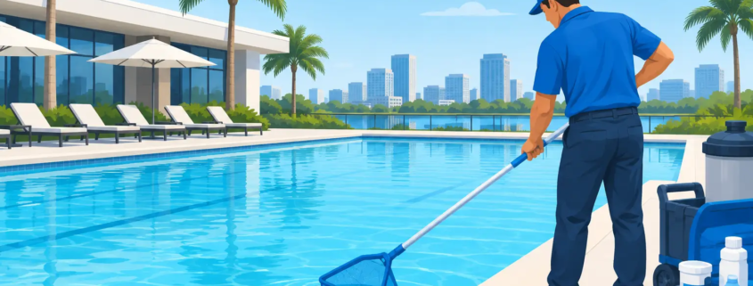 Commercial Pool Maintenance Orlando That Works