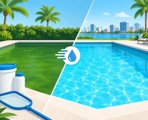 Green Pool Treatment Orlando That Works Fast
