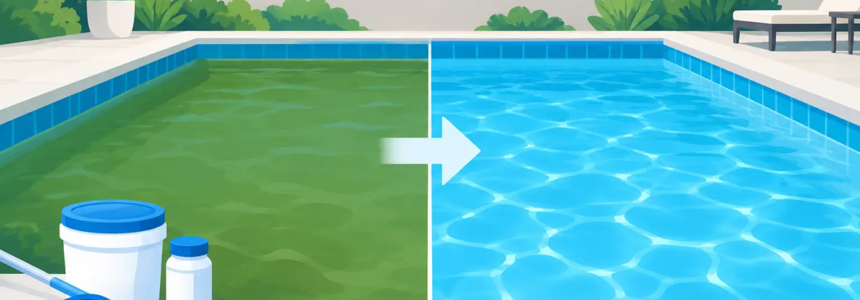 How to Fix Green Pool Water Safely and Fast