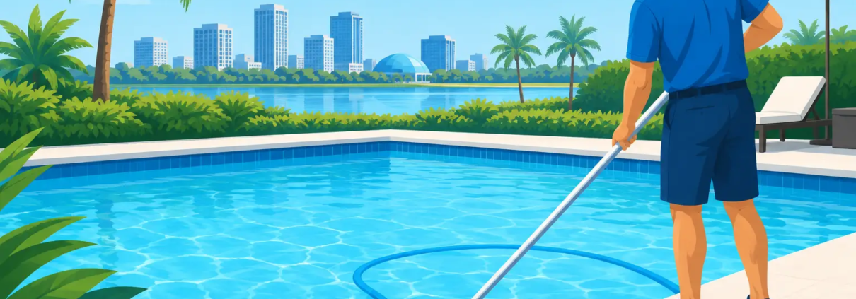 Orlando Weekly Pool Service That Keeps Water Clear