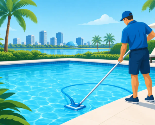 Orlando Weekly Pool Service That Keeps Water Clear