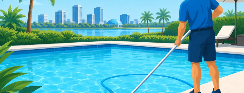Orlando Weekly Pool Service That Keeps Water Clear