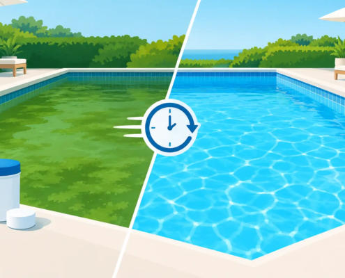 Pool Algae Treatment in 48 Hours That Works