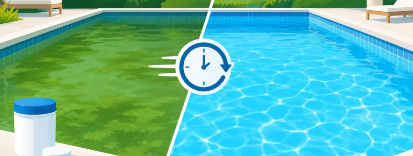 Pool Algae Treatment in 48 Hours That Works