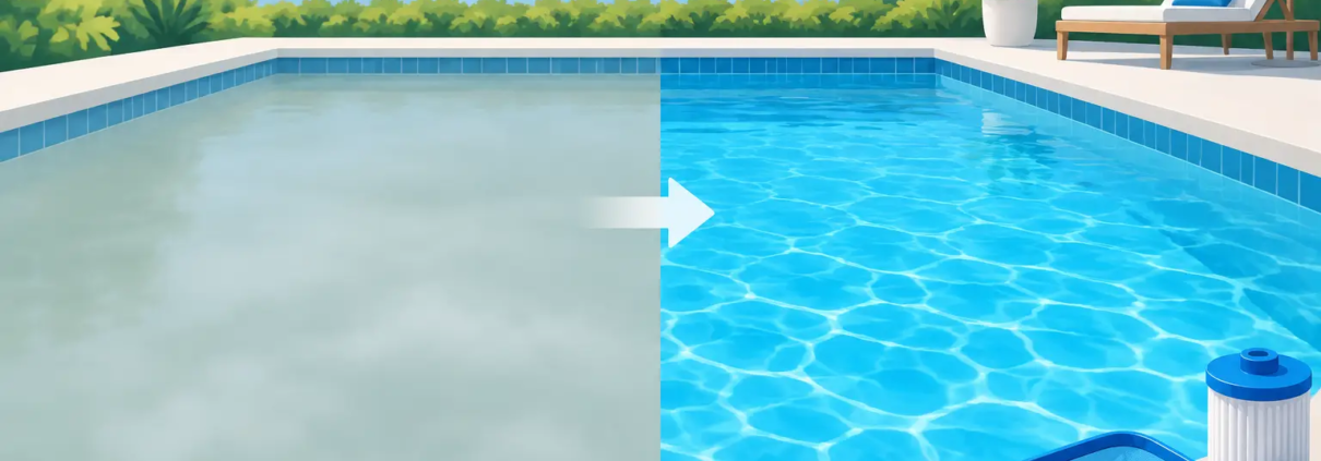 Why Pool Water Turns Cloudy and How to Clear It