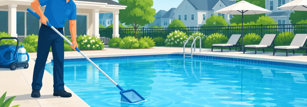 HOA Community Pool Cleaning Residents Trust
