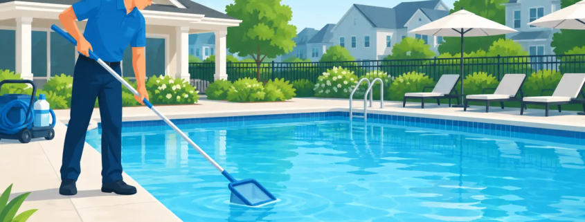 HOA Community Pool Cleaning Residents Trust