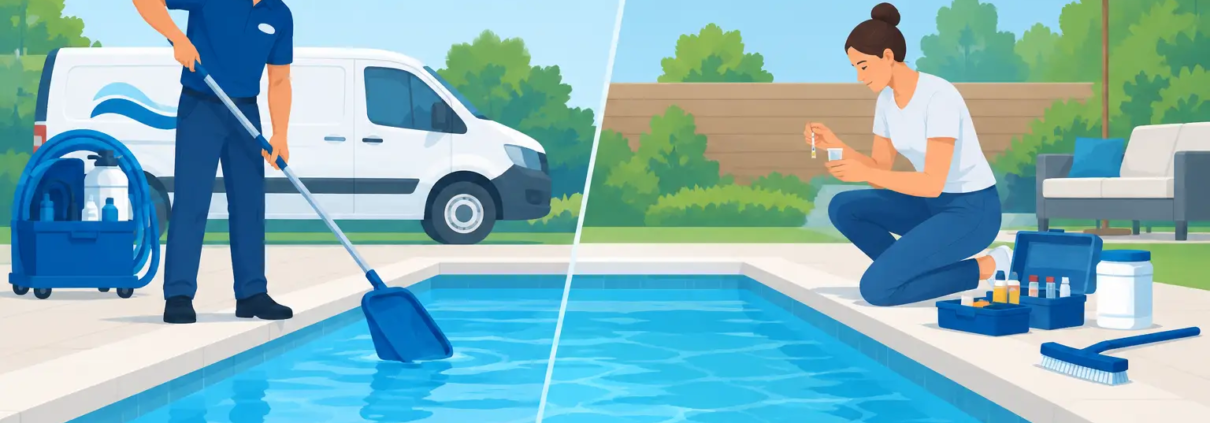 Pool Service Versus DIY Maintenance: Which Fits?