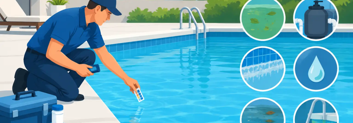 Top Signs a Pool Needs Service This Season